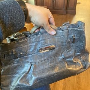 Grey purse